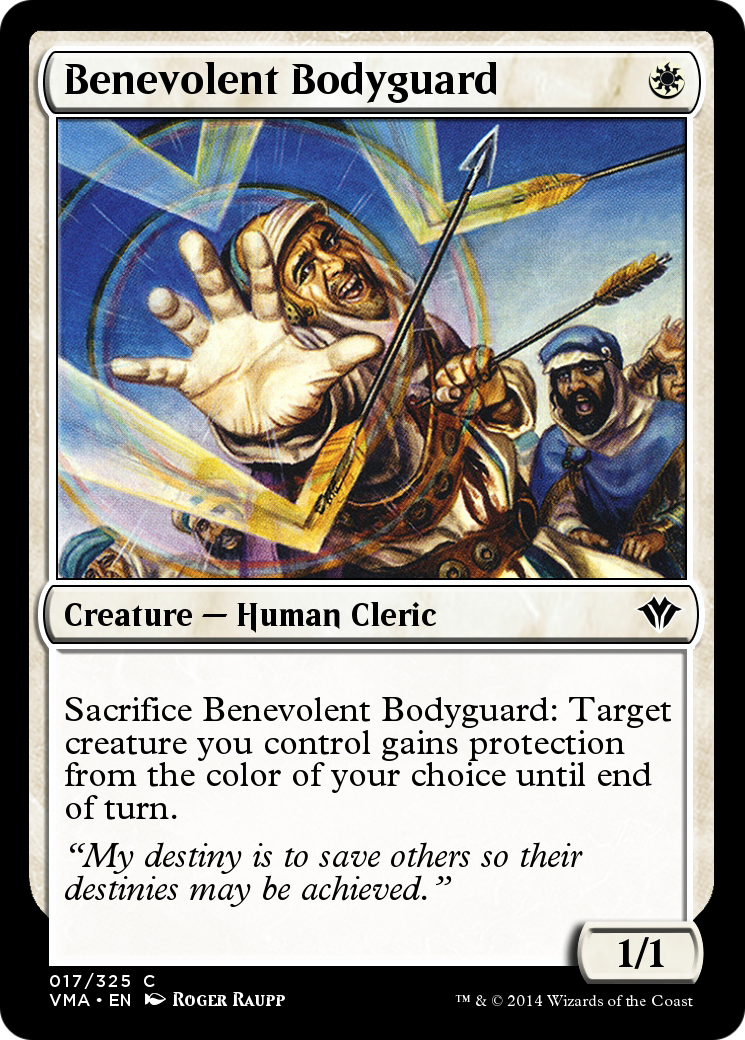 Benevolent Bodyguard  [Vintage Masters] Foil