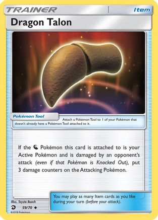Dragon Talon (59/70) [Sun & Moon: Dragon Majesty] Reverse Holofoil