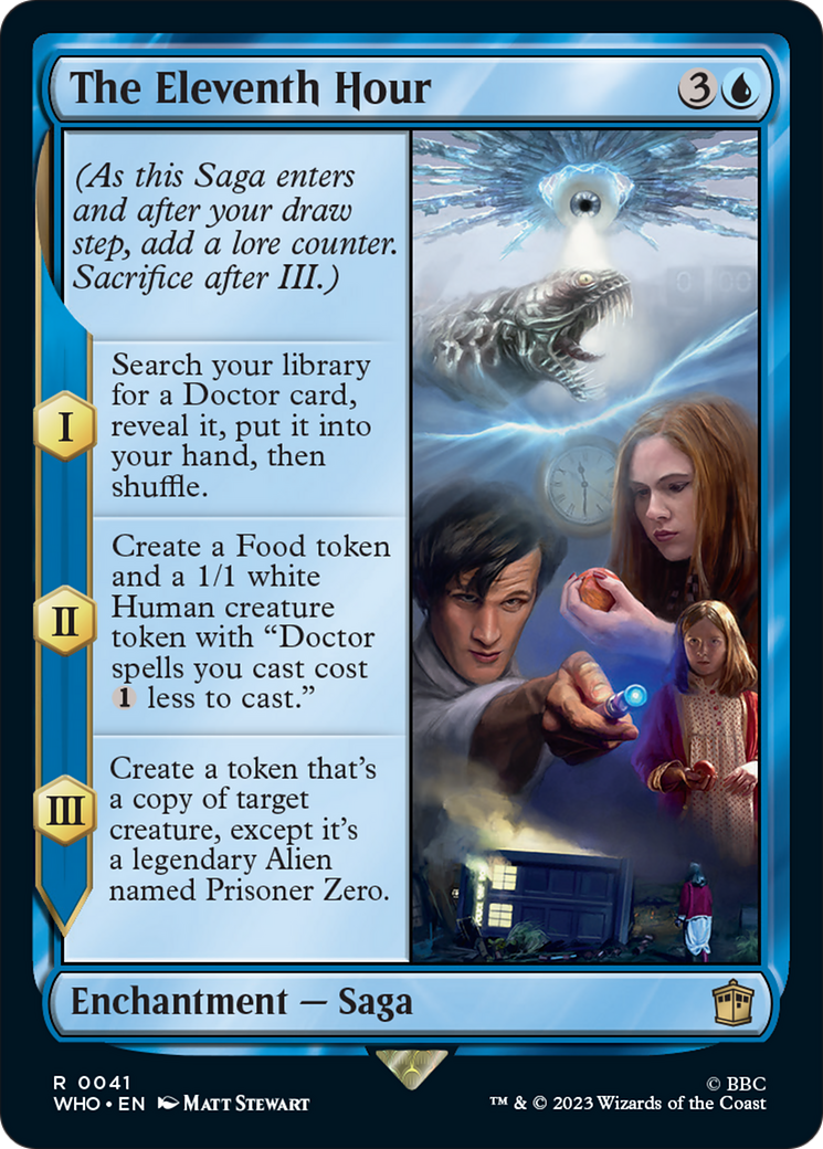 The Eleventh Hour [Doctor Who] Foil