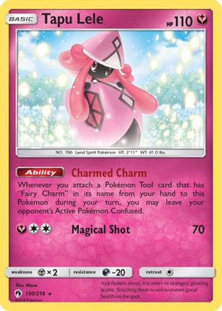 Tapu Lele (150/214) [Sun & Moon: Lost Thunder] Reverse Holofoil