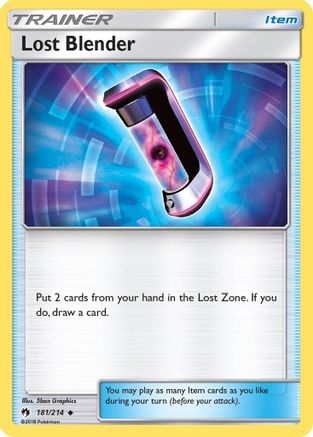 Lost Blender (181/214) [Sun & Moon: Lost Thunder] Reverse Holofoil