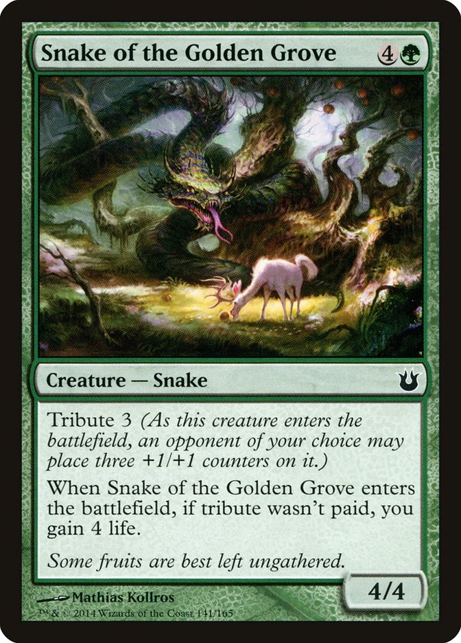 Snake of the Golden Grove [Born of the Gods] Foil