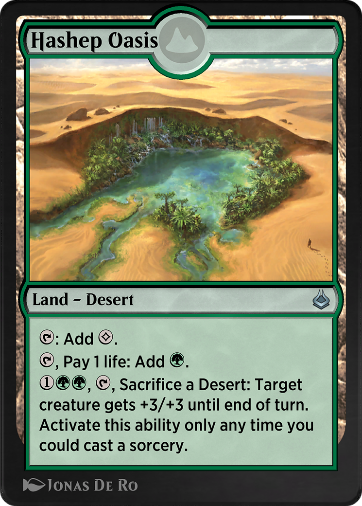 Hashep Oasis  [Amonkhet Remastered]