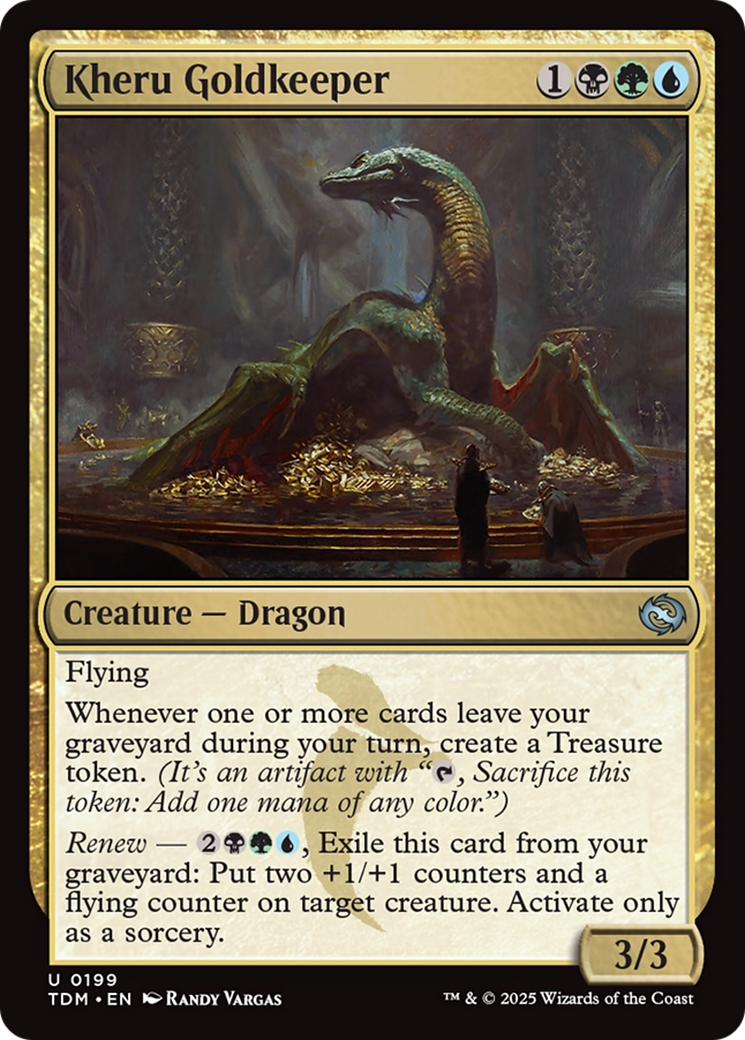 Kheru Goldkeeper [Tarkir: Dragonstorm] Foil