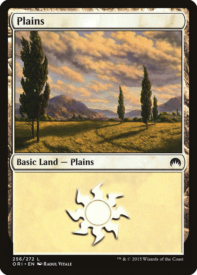 Plains (256) [Magic Origins] Foil