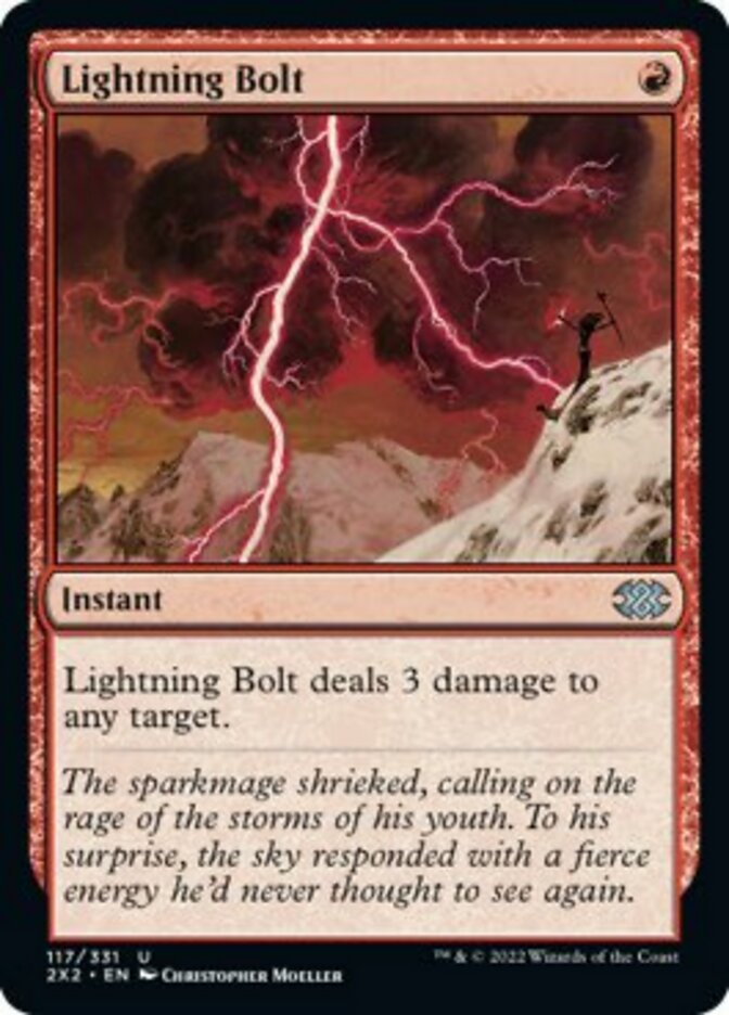 Lightning Bolt [Double Masters 2022] Foil