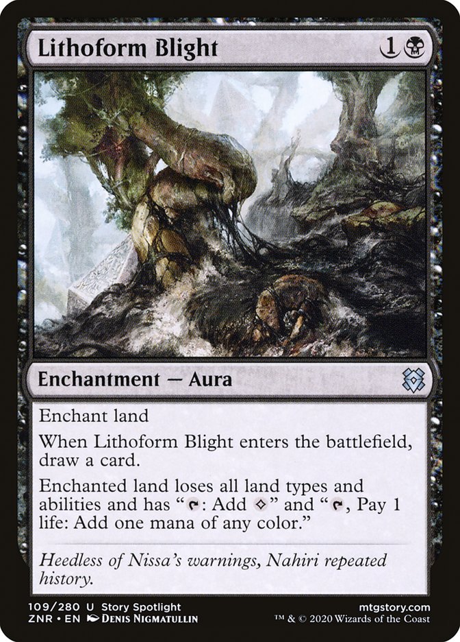 Lithoform Blight [Zendikar Rising] Foil