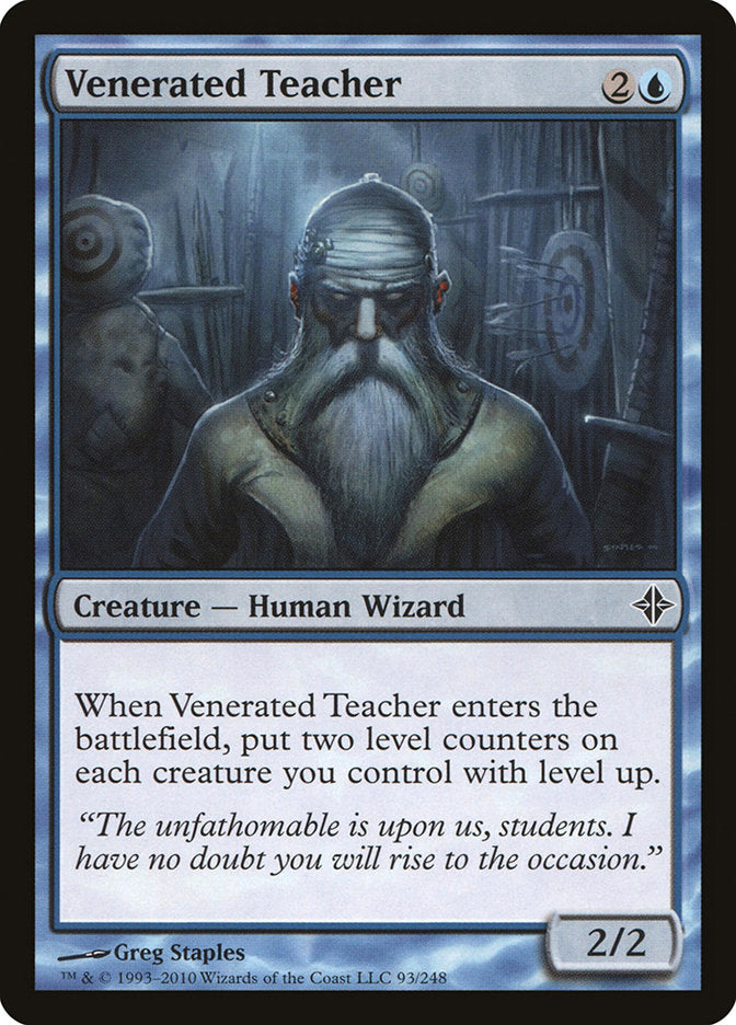 Venerated Teacher [Rise of the Eldrazi] Foil