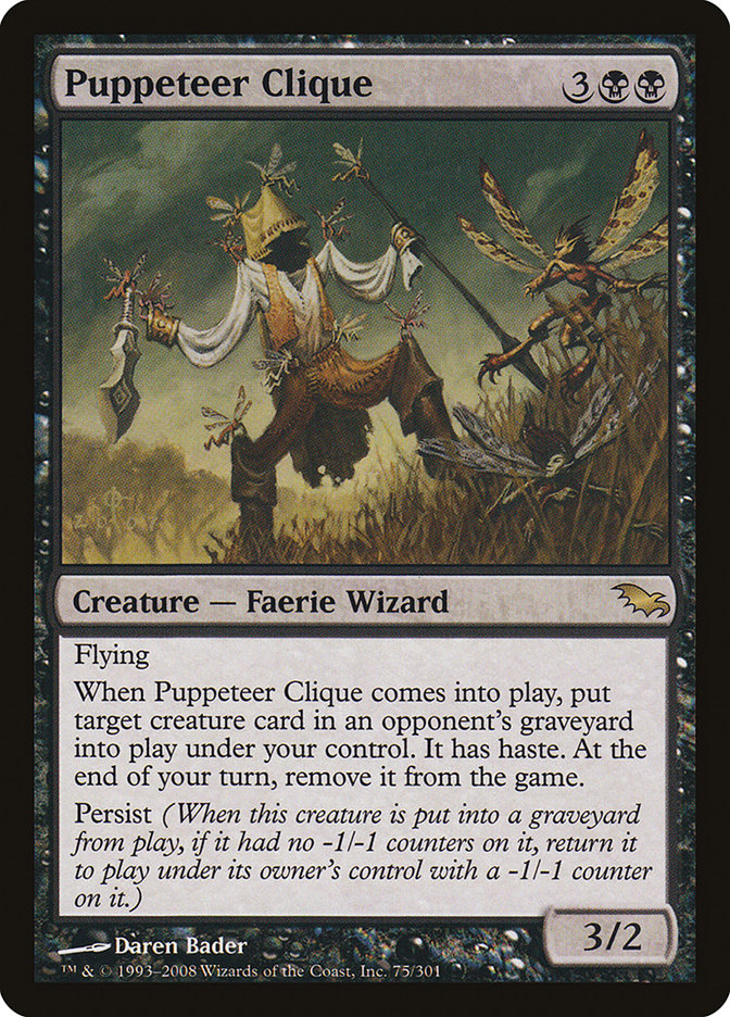 Puppeteer Clique [Shadowmoor] Foil
