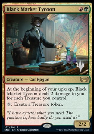 Black Market Tycoon (Promo Pack) [Streets of New Capenna Promos] Foil
