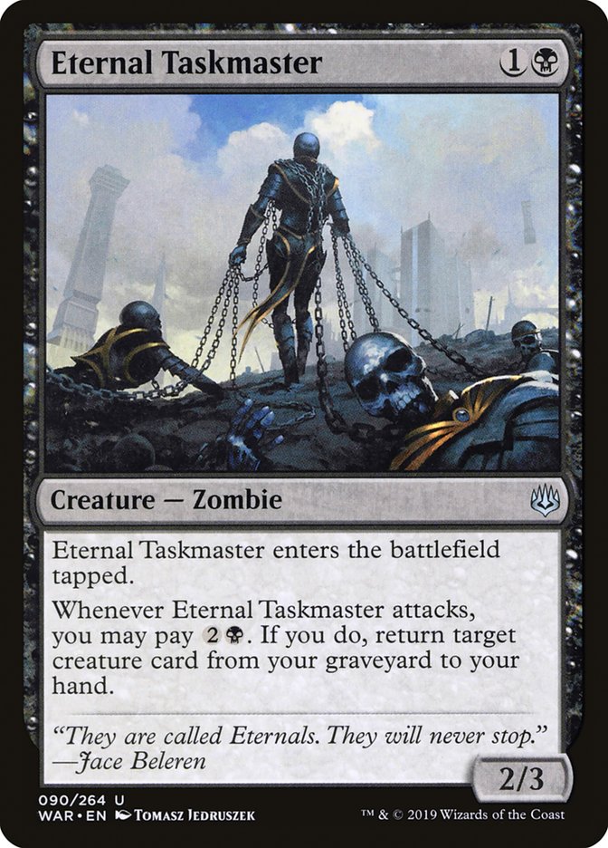 Eternal Taskmaster [War of the Spark] Foil