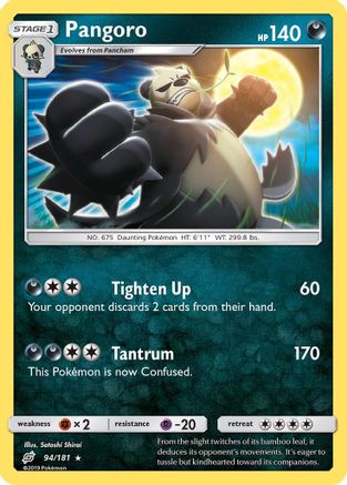 Pangoro (94/181) [Sun & Moon: Team Up] Reverse Holofoil