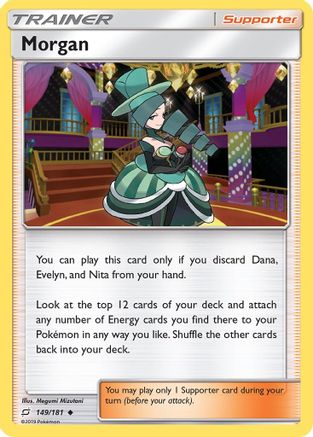 Morgan (149/181) [Sun & Moon: Team Up] Reverse Holofoil