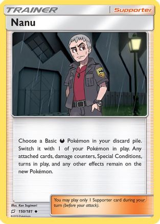 Nanu (150/181) [Sun & Moon: Team Up] Reverse Holofoil