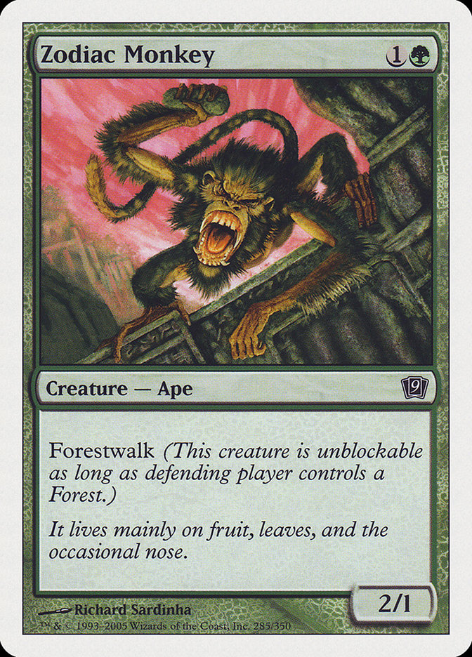 Zodiac Monkey [Ninth Edition] Foil