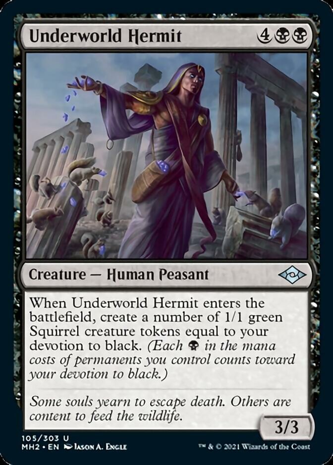 Underworld Hermit [Modern Horizons 2] Foil