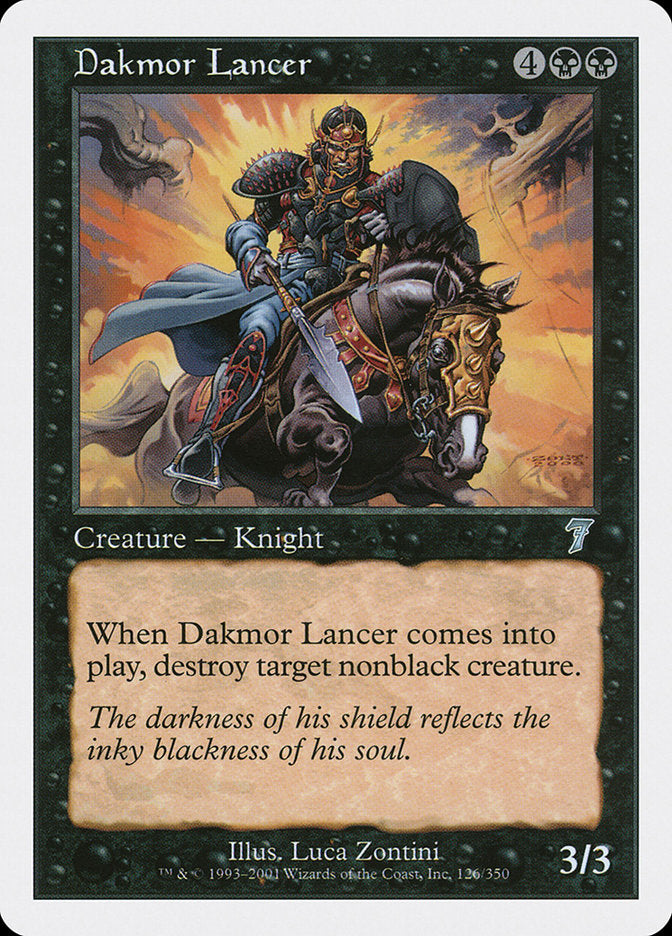 Dakmor Lancer [Seventh Edition] Foil