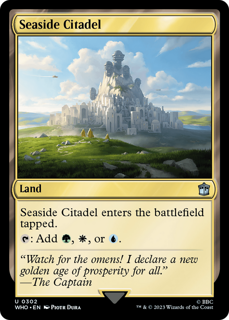 Seaside Citadel [Doctor Who] Foil