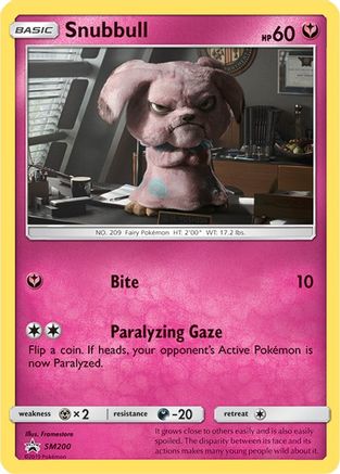 Snubbull (SM200) [Sun & Moon: Black Star Promos] Holofoil