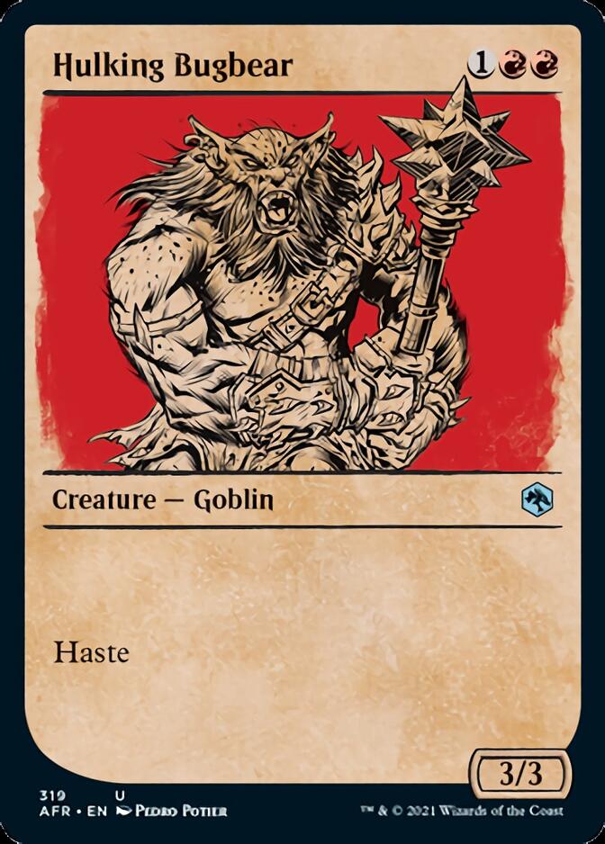 Hulking Bugbear (Showcase) [Dungeons & Dragons: Adventures in the Forgotten Realms] Foil