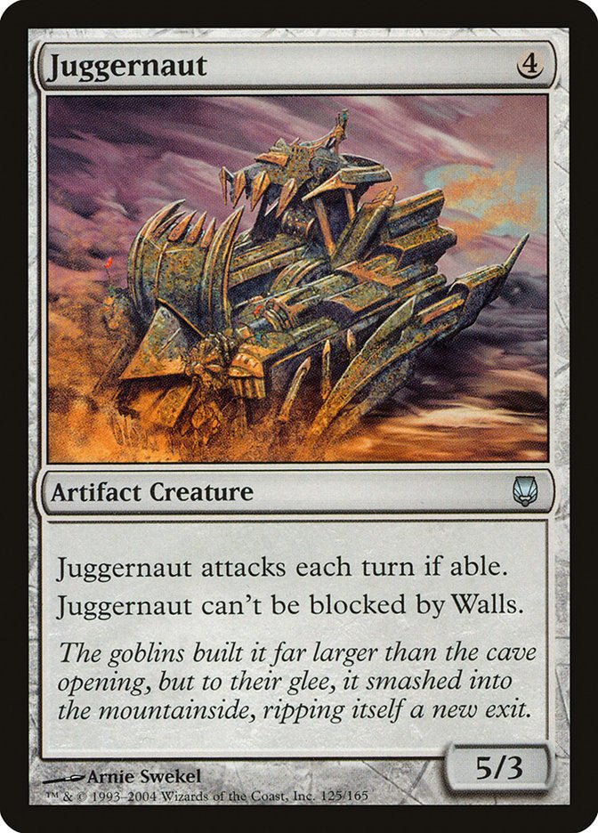 Juggernaut [Darksteel] Foil