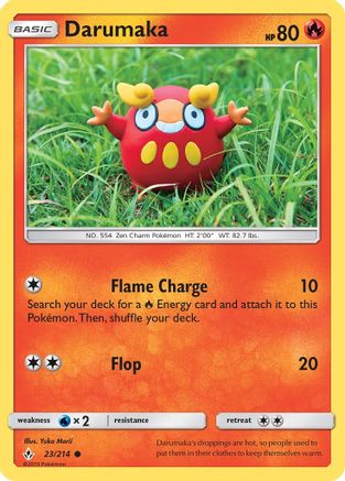 Darumaka (23/214) [Sun & Moon: Unbroken Bonds] Reverse Holofoil