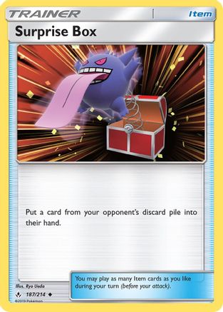 Surprise Box (187/214) [Sun & Moon: Unbroken Bonds] Reverse Holofoil