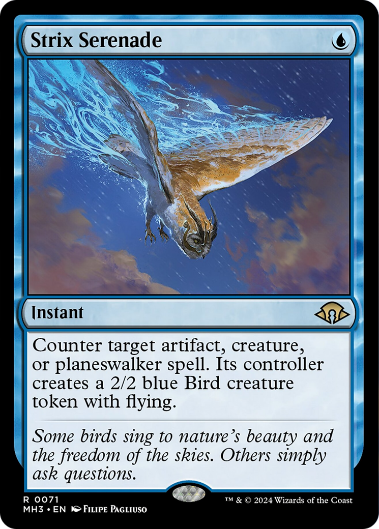 Strix Serenade [Modern Horizons 3] Foil