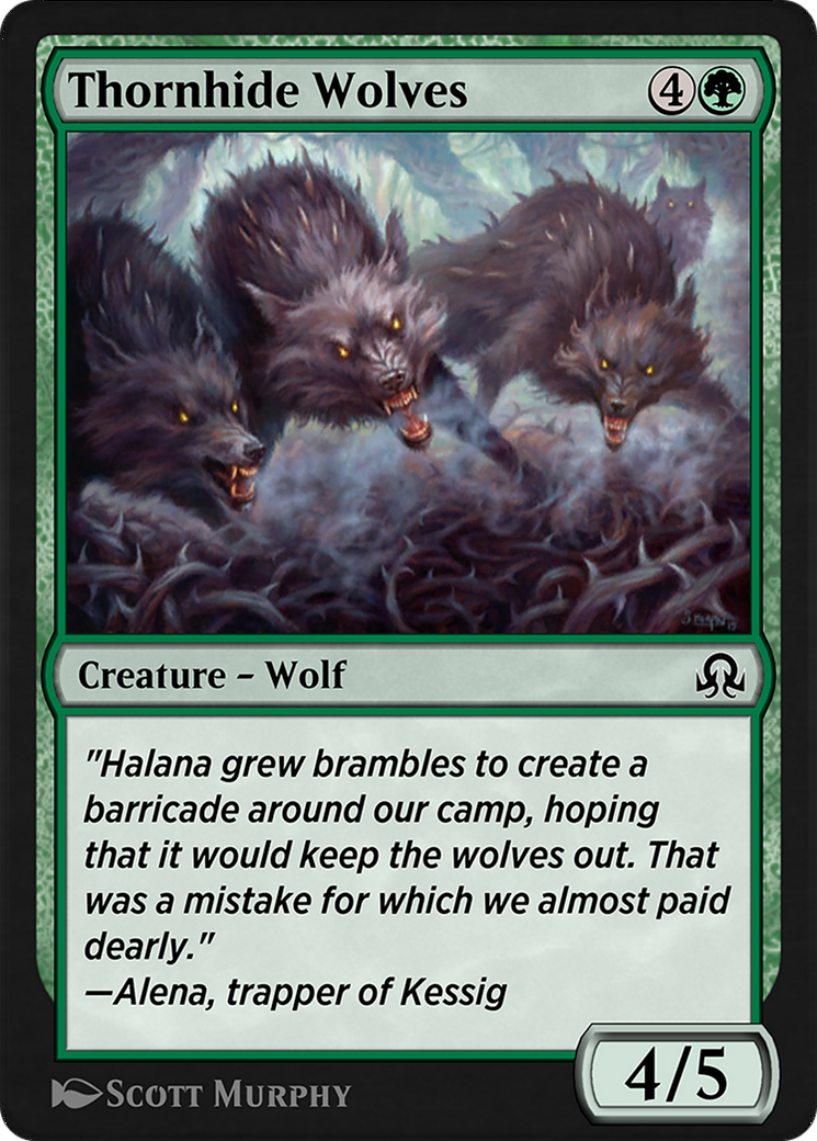 Thornhide Wolves  [Shadows over Innistrad Remastered]
