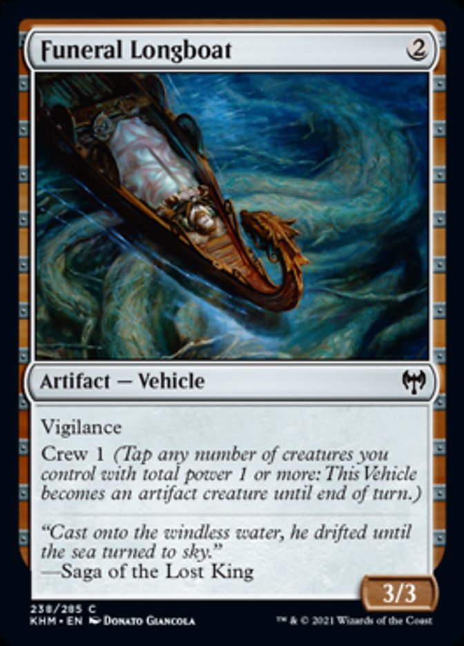 Funeral Longboat [Kaldheim] Foil