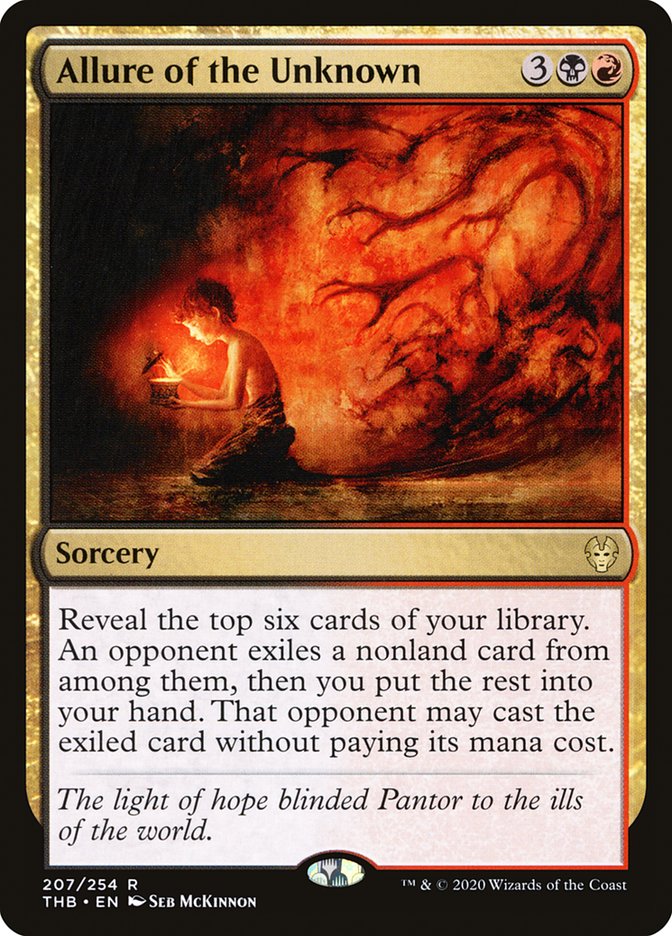 Allure of the Unknown [Theros Beyond Death] Foil