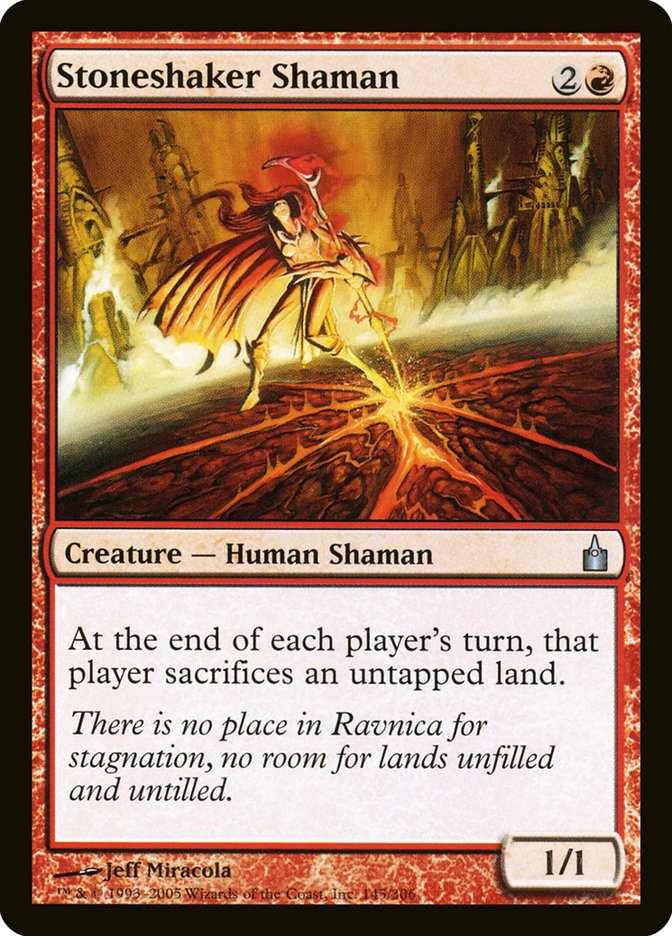 Stoneshaker Shaman [Ravnica: City of Guilds] Foil