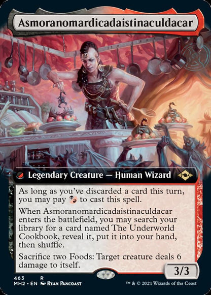 Asmoranomardicadaistinaculdacar (Extended Art) [Modern Horizons 2] Foil