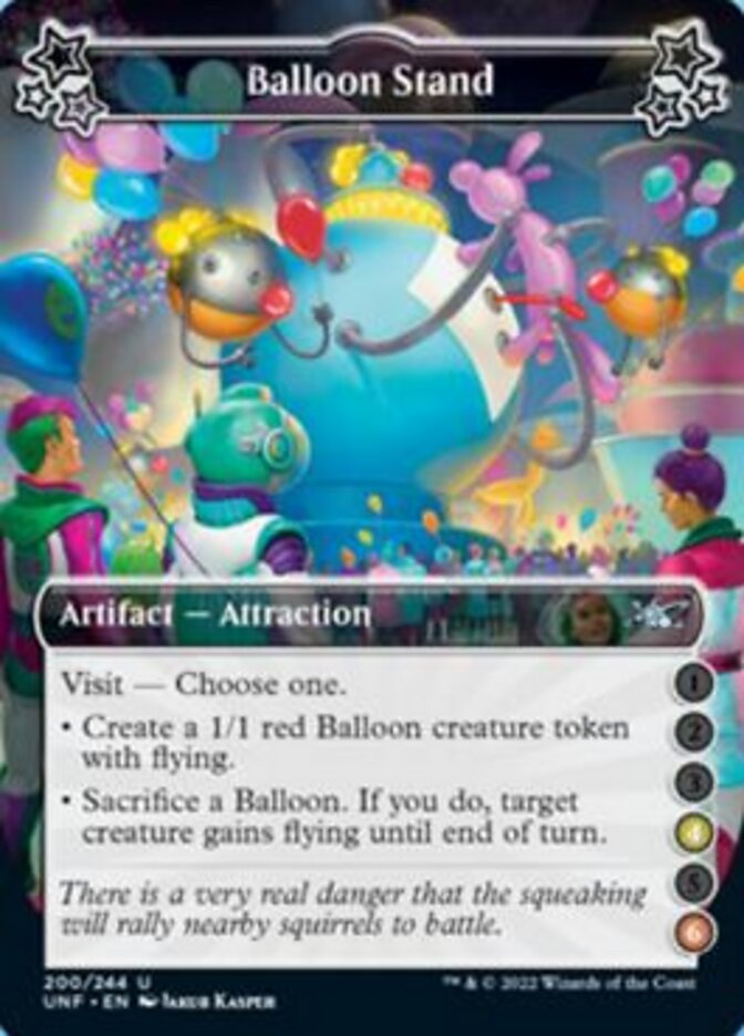 Balloon Stand (4-6) [Unfinity] Foil