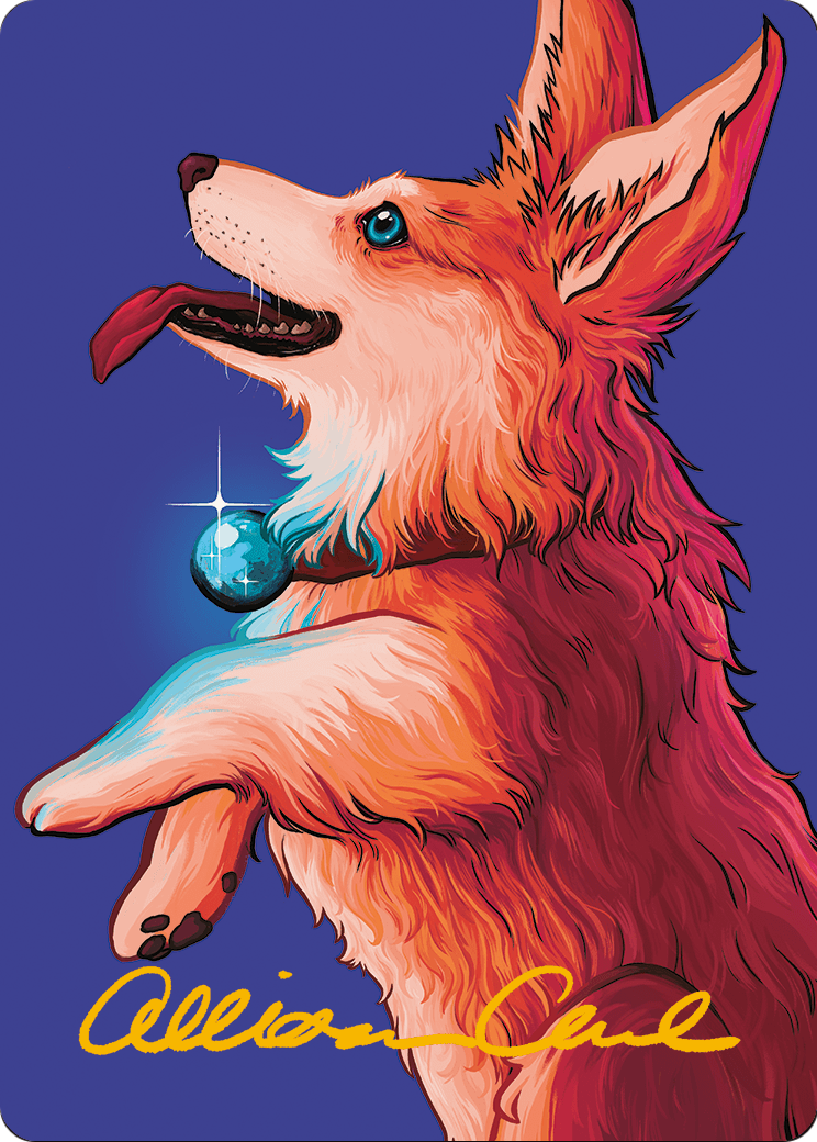 Phelia, Exuberant Shepherd // Phelia, Exuberant Shepherd  [Modern Horizons 3 Art Series] (Borderless) Foil