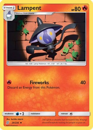 Lampent (29/236) [Sun & Moon: Unified Minds] Reverse Holofoil