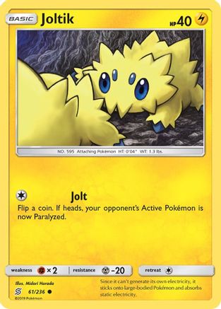 Joltik (61/236) [Sun & Moon: Unified Minds] Reverse Holofoil