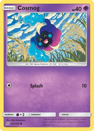 Cosmog (100/236) [Sun & Moon: Unified Minds] Reverse Holofoil