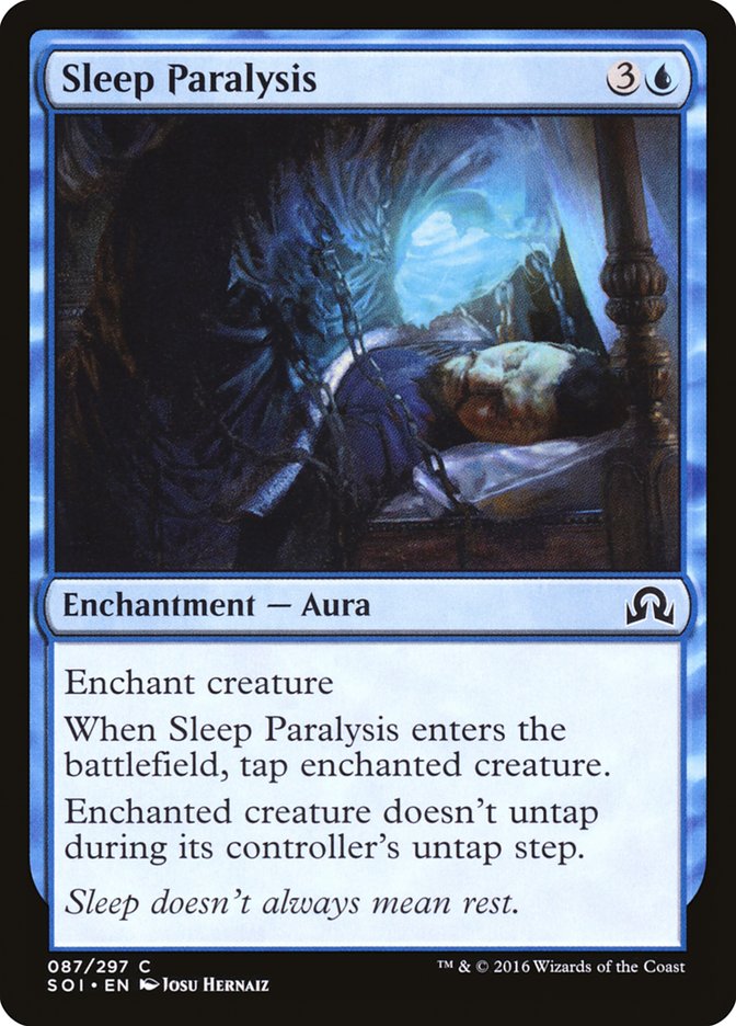 Sleep Paralysis [Shadows over Innistrad] Foil