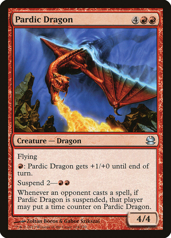 Pardic Dragon [Modern Masters] Foil