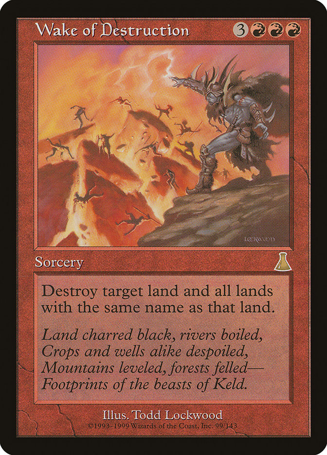 Wake of Destruction [Urza's Destiny] Foil