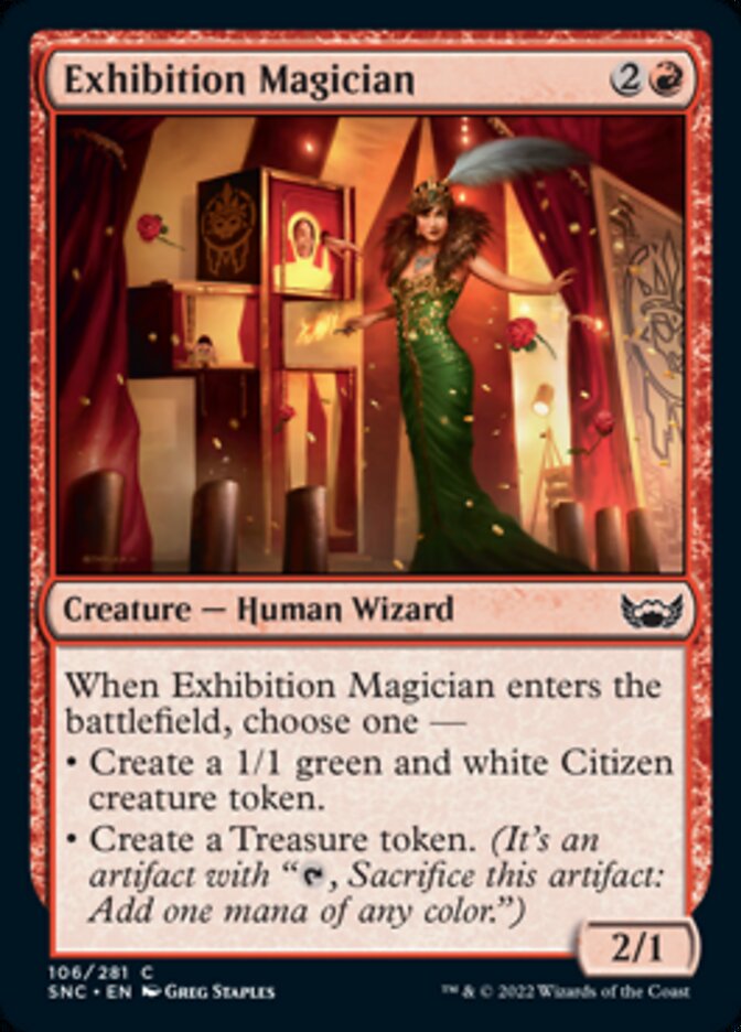Exhibition Magician [Streets of New Capenna] Foil