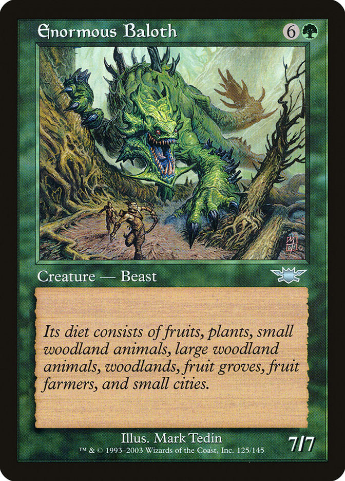 Enormous Baloth [Legions] Foil