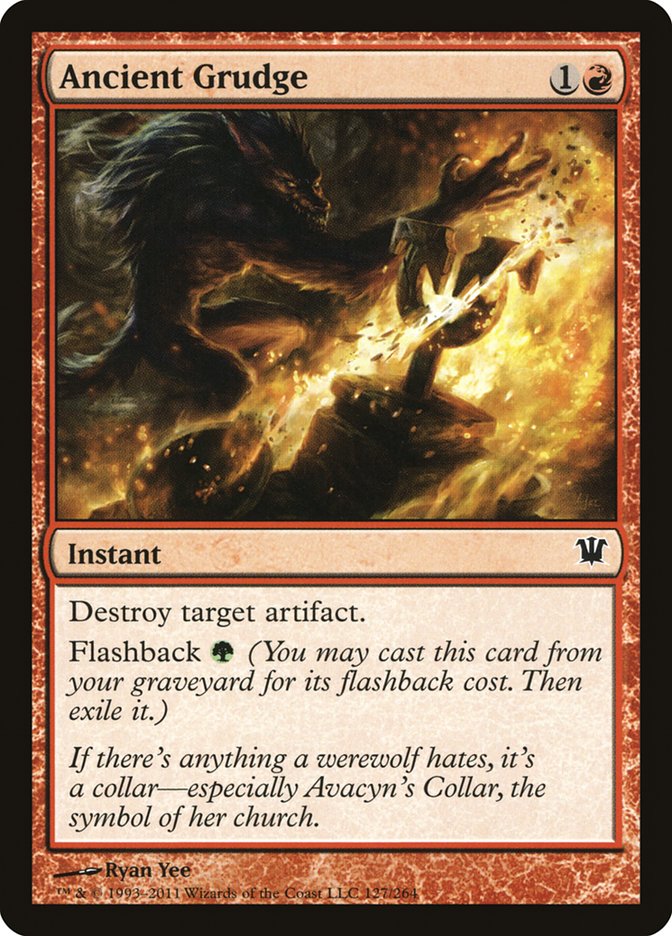 Ancient Grudge [Innistrad] Foil
