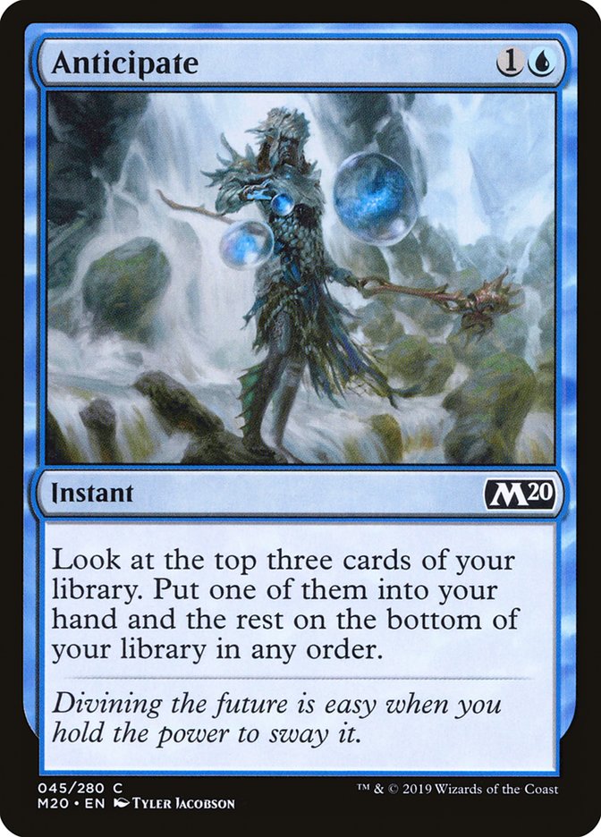 Anticipate [Core Set 2020] Foil