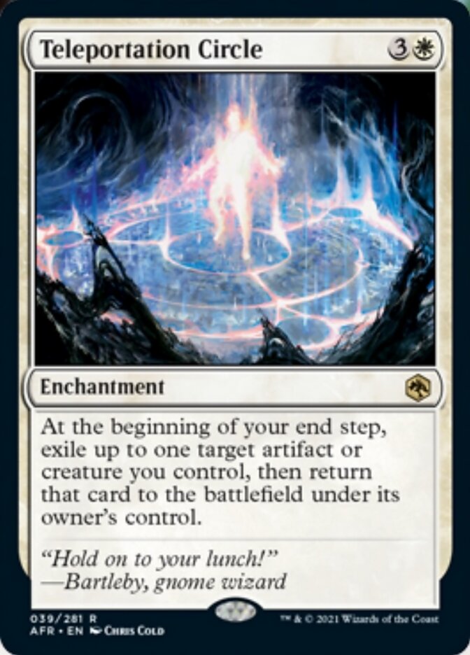 Teleportation Circle [Dungeons & Dragons: Adventures in the Forgotten Realms] Foil