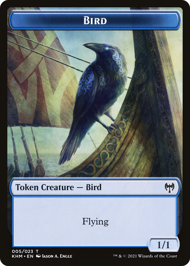 Bird  [Kaldheim Tokens] Foil