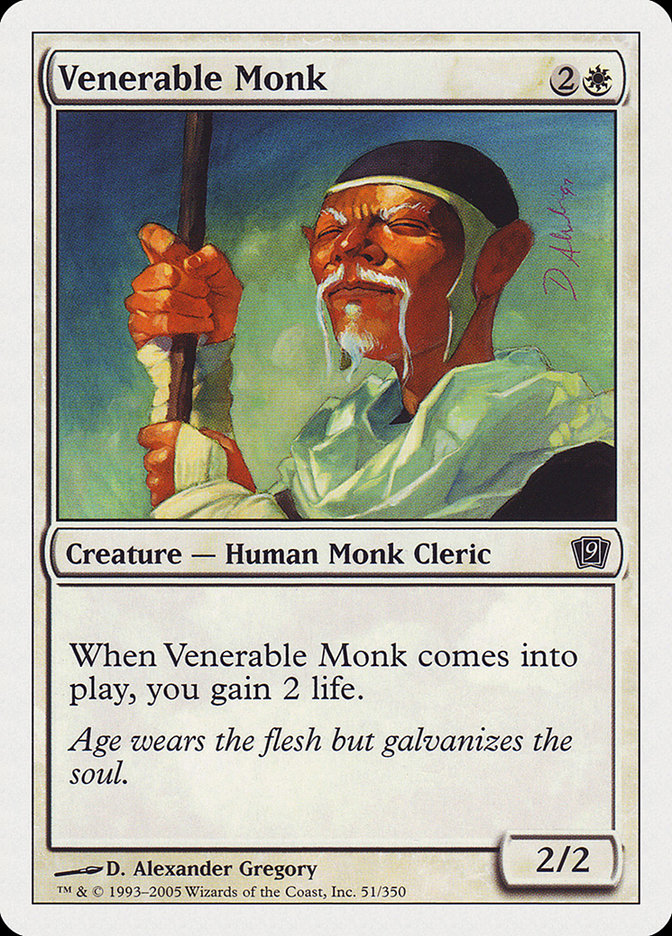Venerable Monk [Ninth Edition] Foil