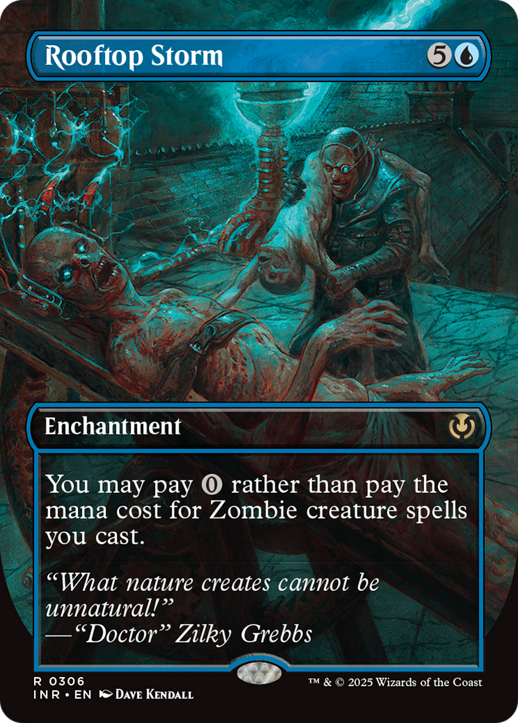 Rooftop Storm (Borderless) [Innistrad Remastered] Foil