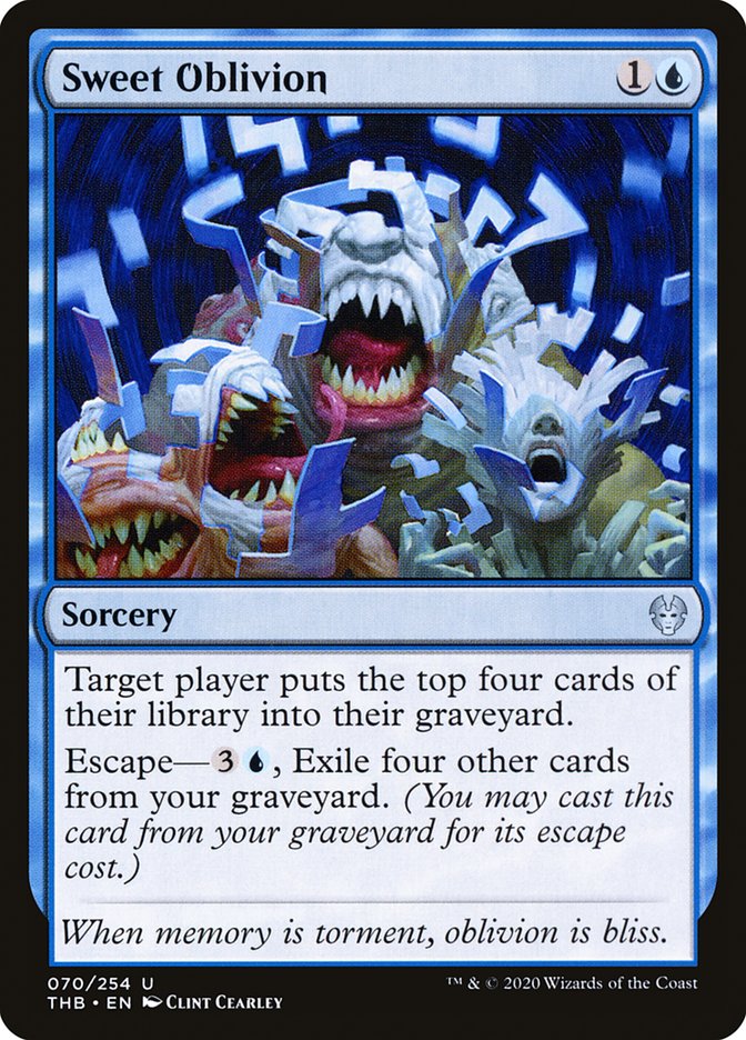 Sweet Oblivion [Theros Beyond Death] Foil